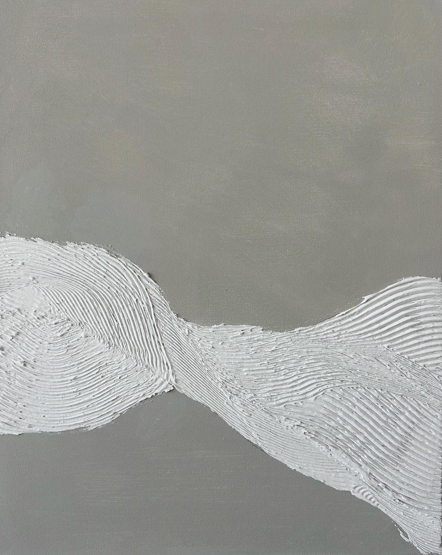 Modern Textured Abstract Painting On Canvas