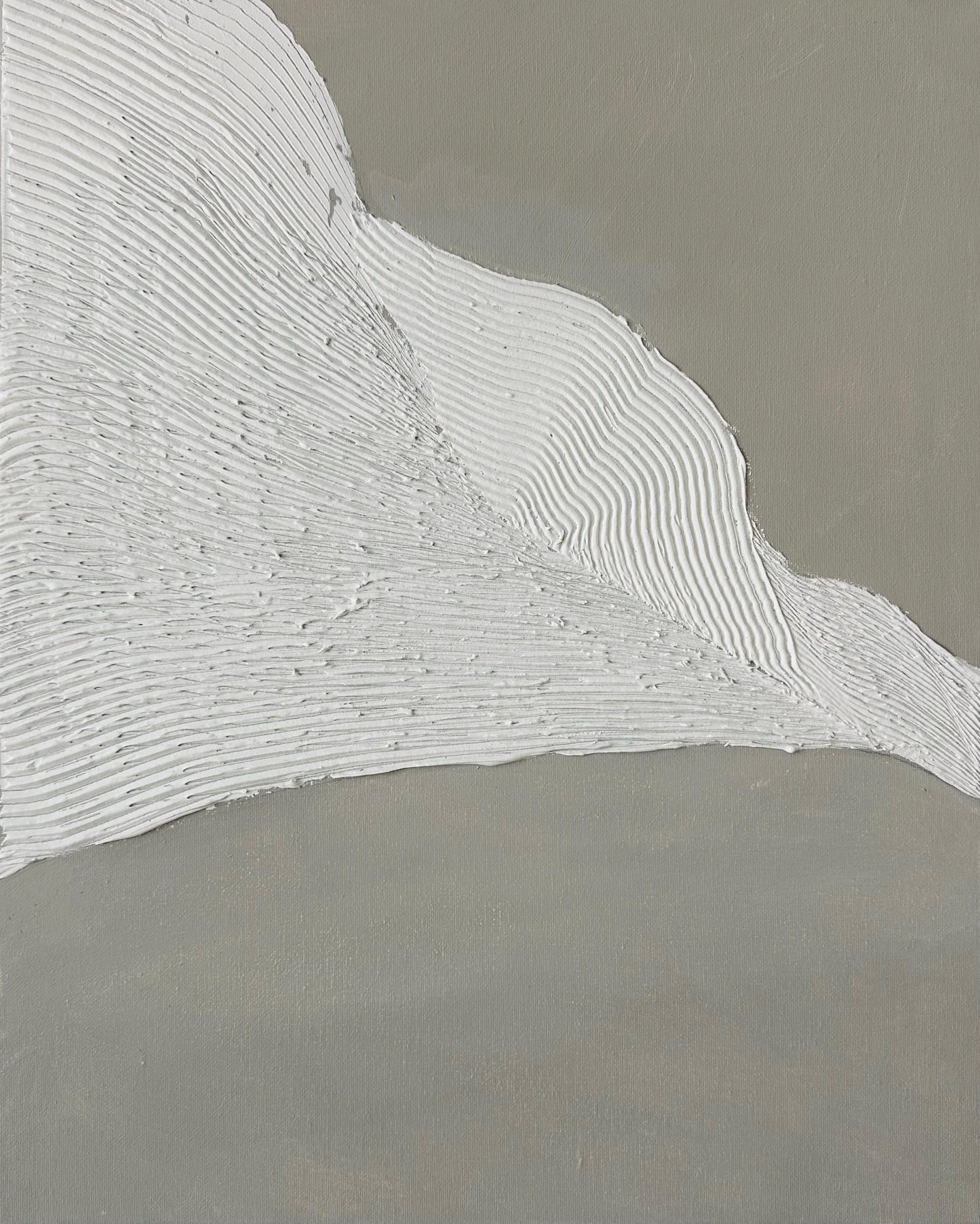 Modern Textured Abstract Painting On Canvas