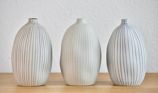 Tall Modern Decorative Bud Vase