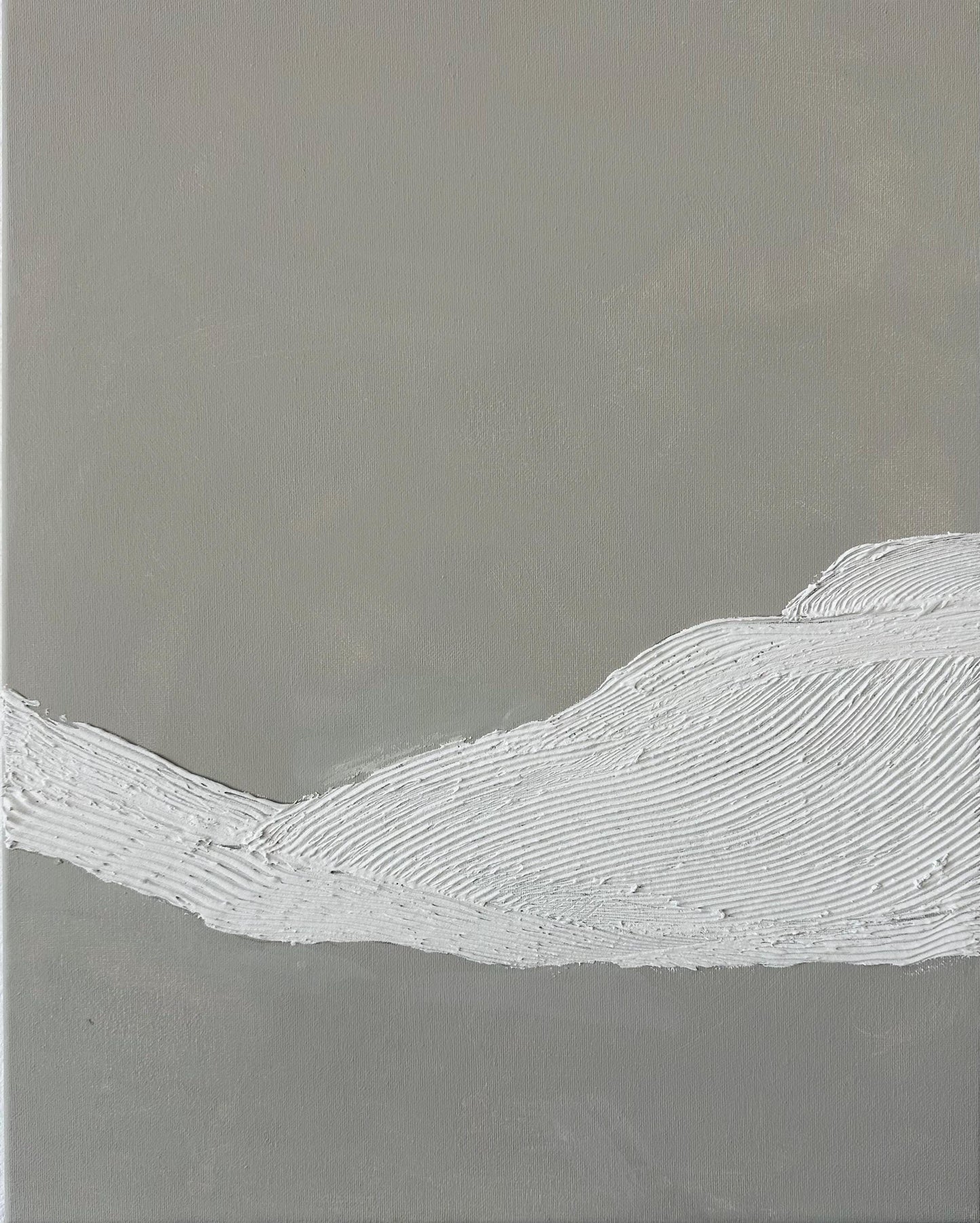 Modern Textured Abstract Painting On Canvas