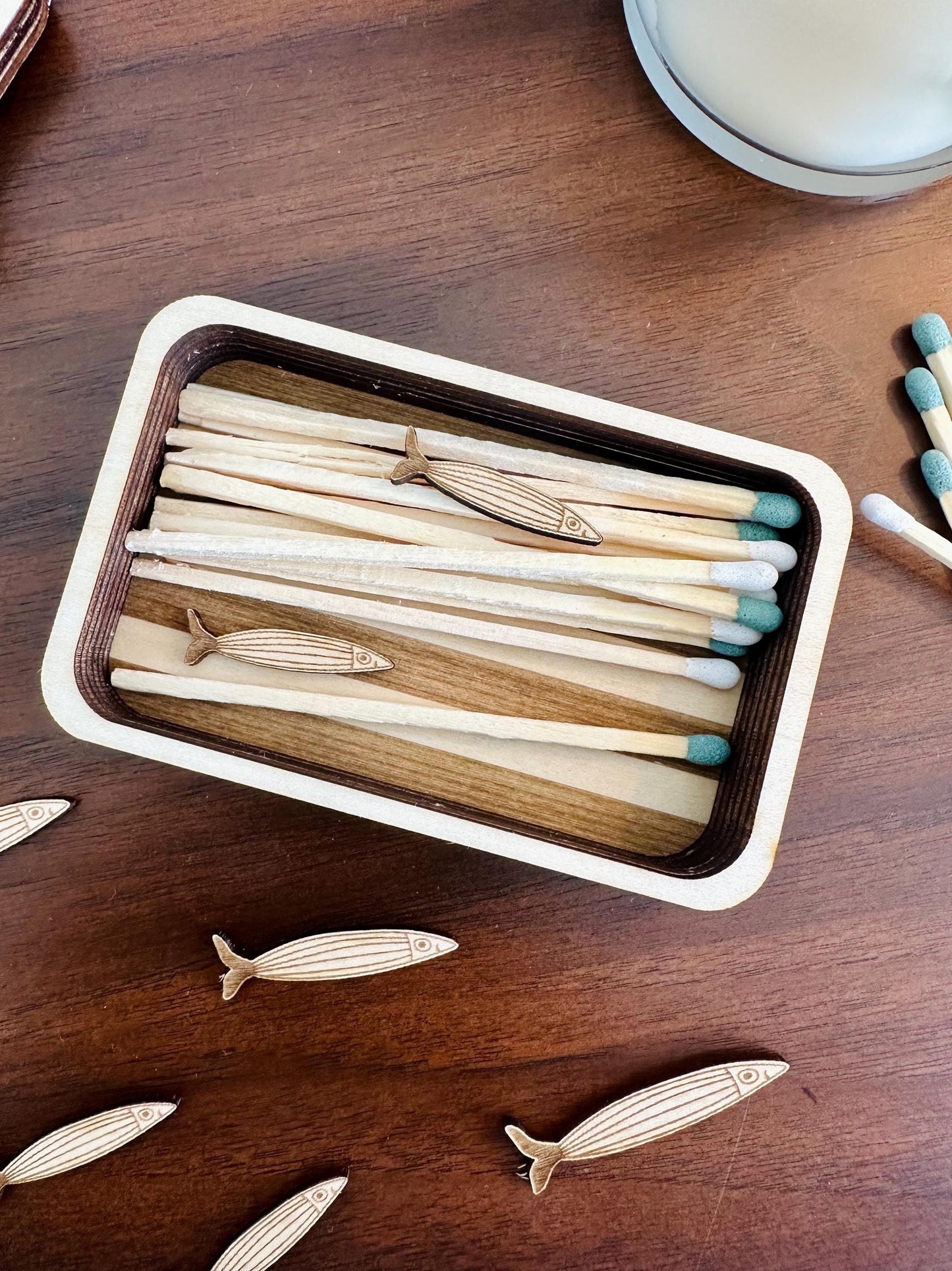 Sardine Tin Fish Matchbox