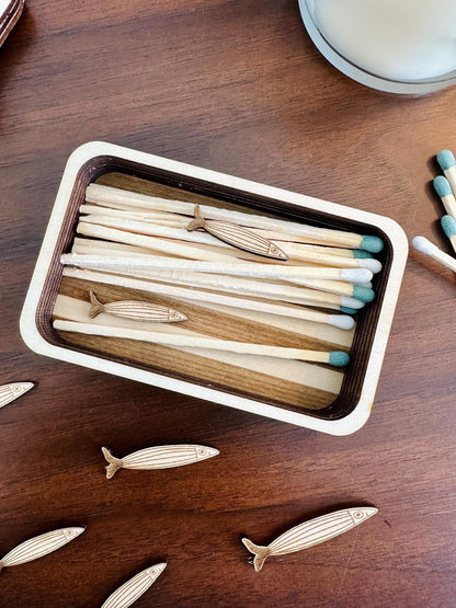 Sardine Tin Fish Matchbox
