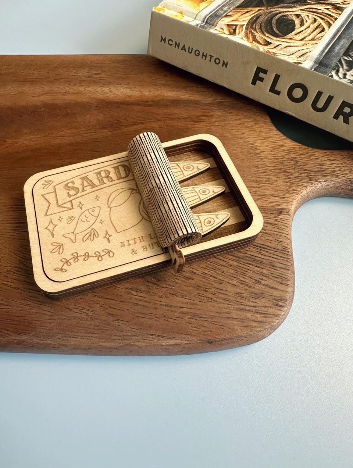 Sardine Tin Fish Trinket