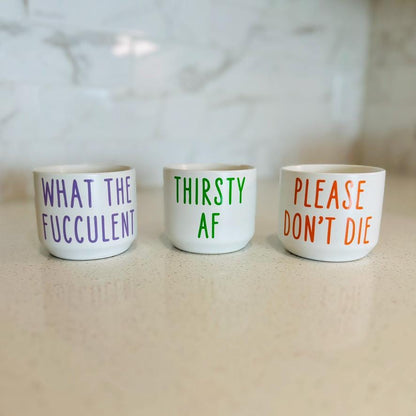 Custom Ceramic Plant Pot