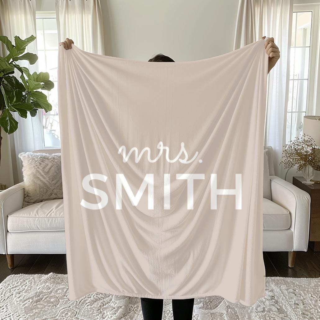 Personalized Future Mrs Blanket