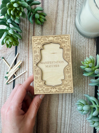 Personalized Wood Matchbox