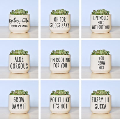 Custom Ceramic Plant Pot