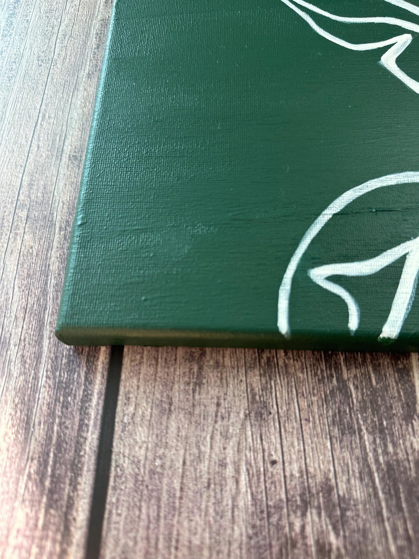 Modern Palm Trees Original Painting On Canvas