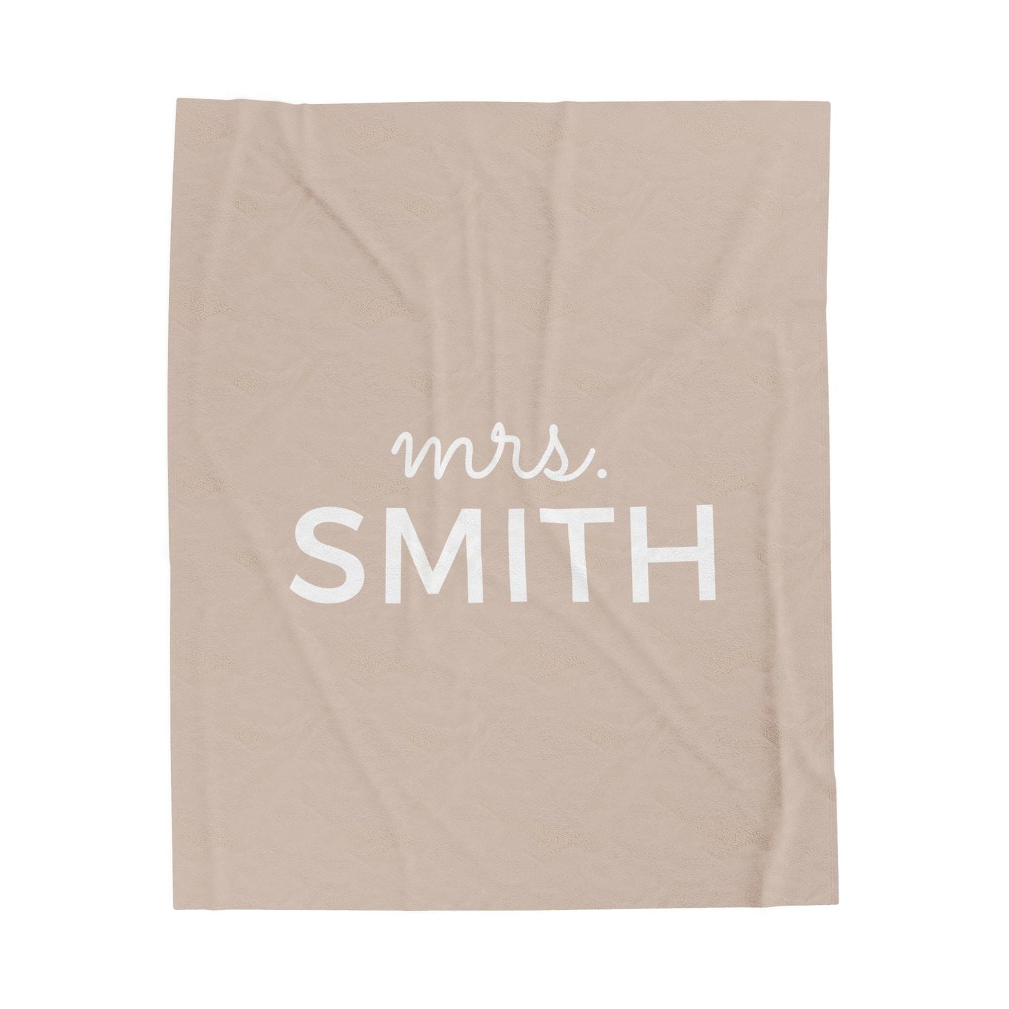 Personalized Future Mr & Mrs Blanket