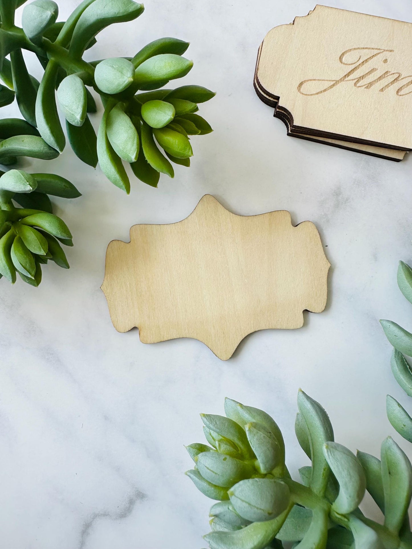 Bulk Craft Blank Tags, Personalized Wooden Place Cards