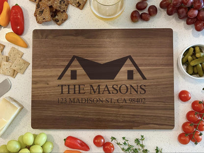 New Home custom cutting board 