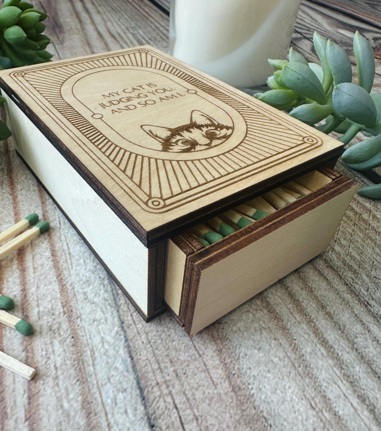 Personalized Cat Themed Hostess Gift