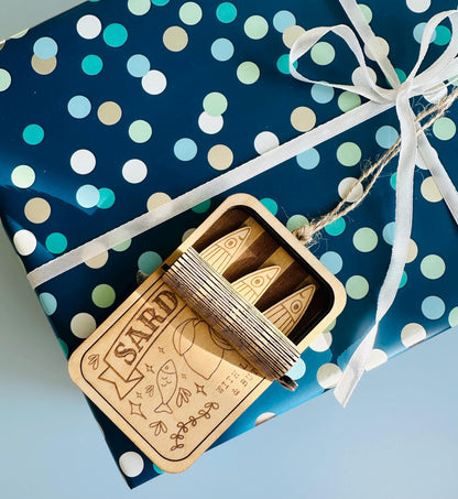 Sardine Tin Fish Trinket