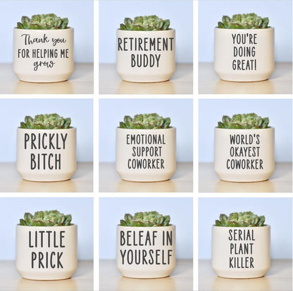 Custom Ceramic Plant Pot