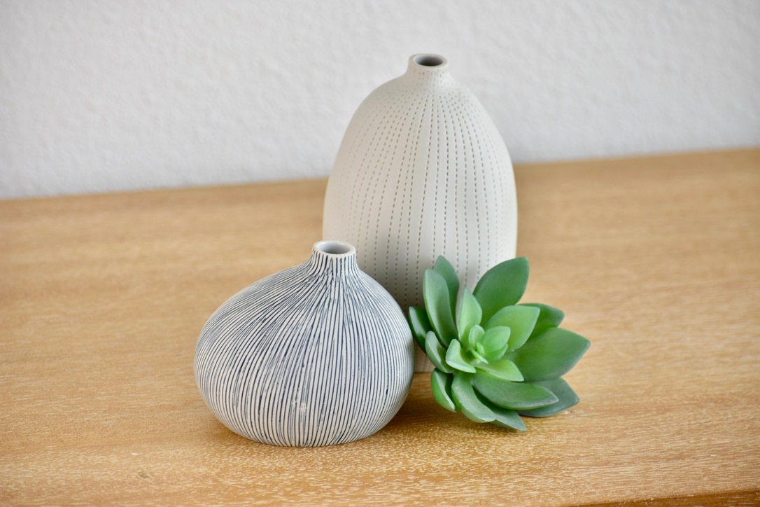 Tall Dash Modern Bud Vase