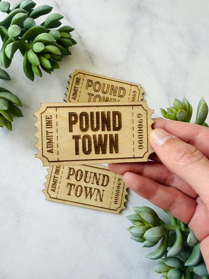 Ticket To Pound Town Funny Anniversary Gift