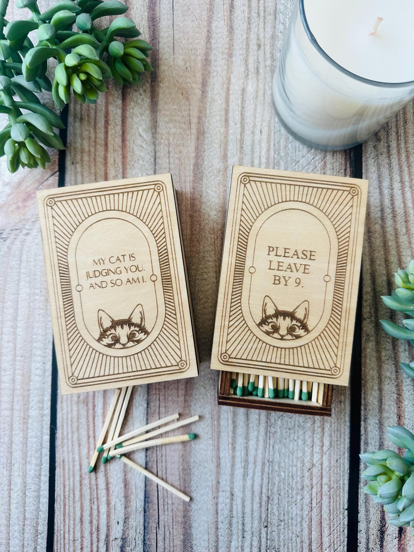 Personalized Cat Themed Hostess Gift
