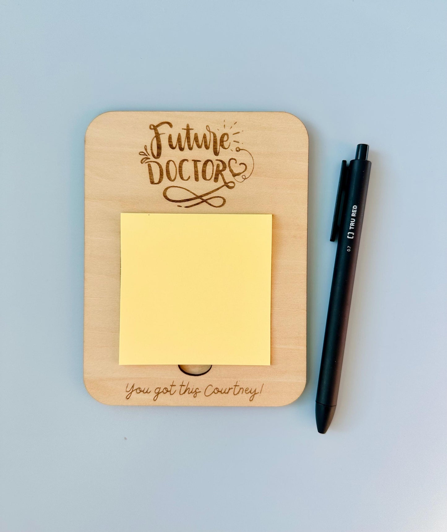 Future Doctor Sticky Note Pad Holder Gift