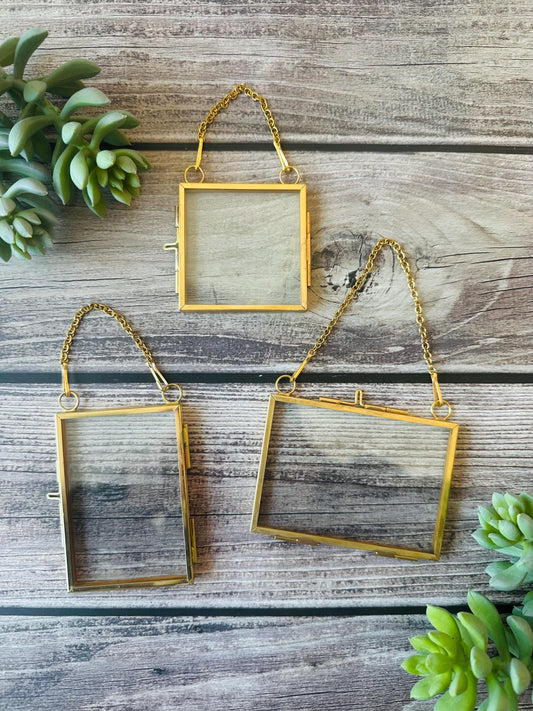 Miniature Brass Frame Ornament