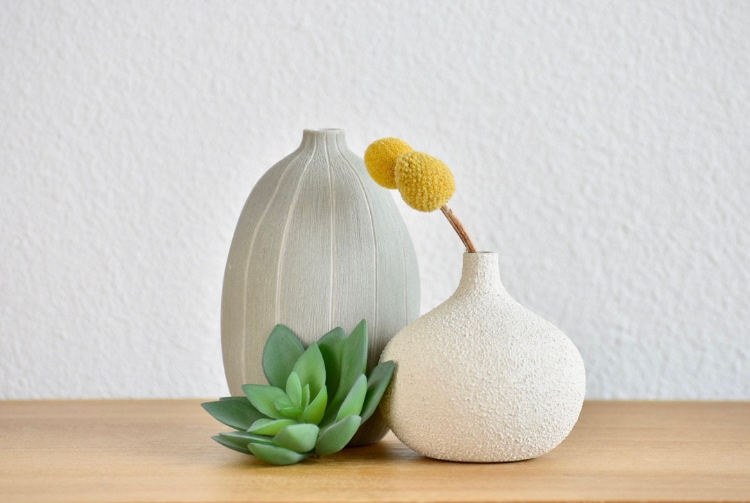 Tall Modern Decorative Bud Vase